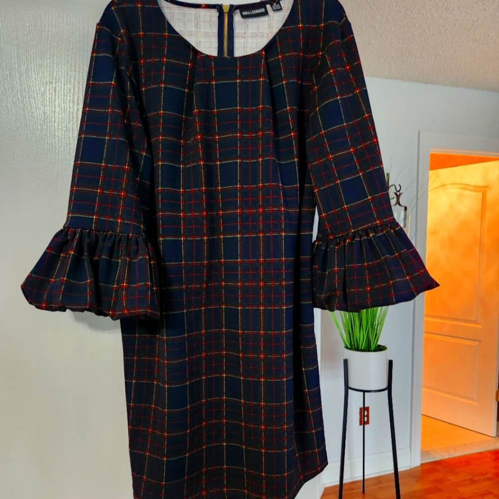 Woman's Plaid Dress